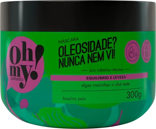 MASCARA CAPILAR OH MY OLEOSIDADE NUNCA NEM VI 300G