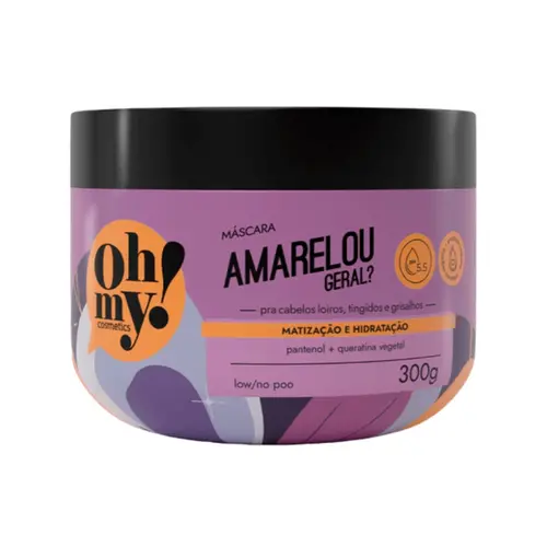 MASCARA CAPILAR OH MY AMARELOU GERAL 300G