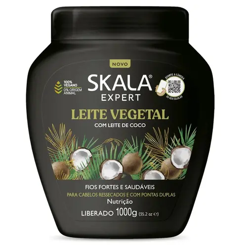 CREME CAPILAR SKALA LEITE VEGETAL 1 KG