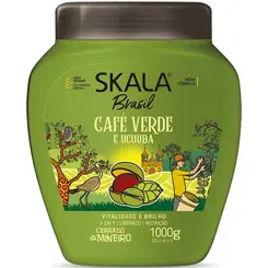 CREME CAPILAR SKALA 2EM1 CAFE VERDE E UCUBA 1 KG