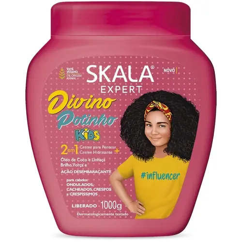 CREME CAPILAR SKALA DIVINO POT KIDS 1KG