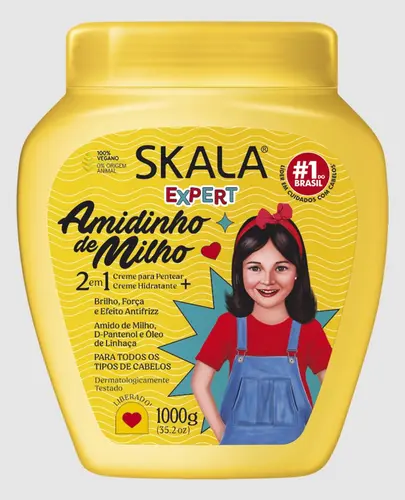 CREME CAPILAR SKALA AMIDINHO DE MILHO KIDS 1KG