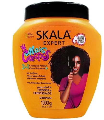 CREME CAPILAR SKALA MAIS CRESPOS 1KG