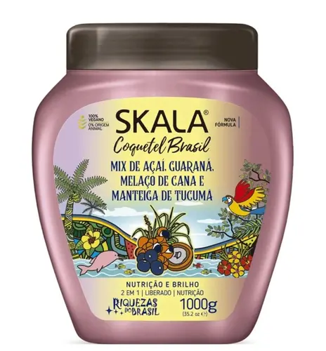 CREME CAPILAR SKALA COQUETEL BRASIL 1KG