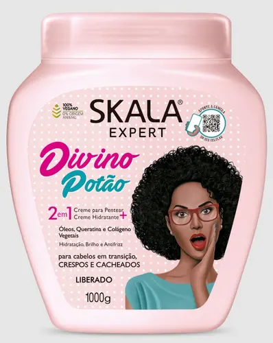 CREME CAPILAR SKALA DIVINO POTAO 1KG