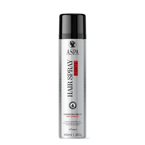 SPRAY FIXADOR CABELO ASPA PENTEADO FORTE 400ML