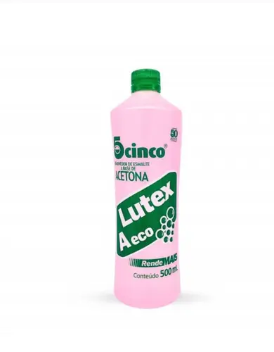 ACETONA LUTEX A ECO ROSA 500ML R3243