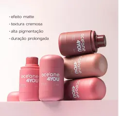 BLUSH FACIAL STICK OCEANE EDITION LOVE LETTER ROSA