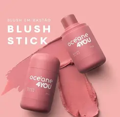 BLUSH FACIAL STICK OCEANE EDITION BUBBLE ROSA ESCURO