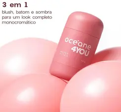 BLUSH FACIAL STICK OCEANE EDITION BALLON ROSA
