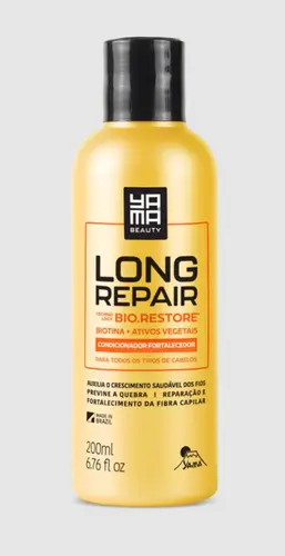 CONDICIONADOR CAPILAR YAMA LONG REPAIR FORTALECEDOR 200ML