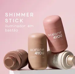 ILUMINADOR FACIAL STICK OCEANE SHIMMER COR GLITZY GOLD