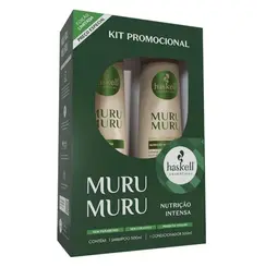 KIT HASKELL MURUMURU SHA+COND 500ML+ESM