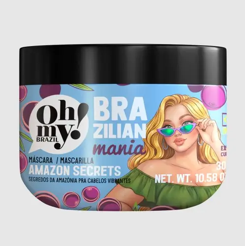 MASCARA CAPILAR OH MY AMAZON SECRETS BRAZILIAN MANIA 300G