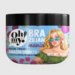 MASCARA CAPILAR OH MY AMAZON SECRETS BRAZILIAN MANIA 300G