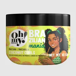 MASCARA CAPILAR OH MY COCONUT CURLS BRAZILIAN MANIA 300G
