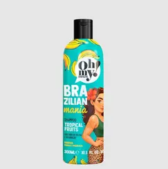 SHAMPOO CAPILAR OH MY TROPICAL FRUITS BRAZILIAN MANIA 300ML