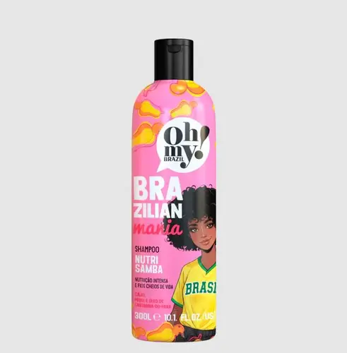 SHAMPOO CAPILAR OH MY NUTRI SAMBA BRAZILIAN MANIA 300ML