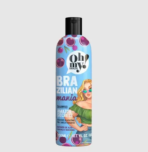 SHAMPOO CAPILAR OH MY AMAZON SECRETS BRAZILIAN MANIA 300ML