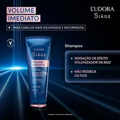 SHAMPOO SIAGE VOLUME IMEDIATO 250ML