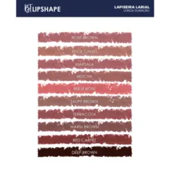 LAPISEIRA LABIAL BRUNA TAVARES LIPSHAPE TAUPE BROWN