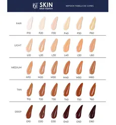 BASE LIQUIDA BRUNA TAVARES SKIN COR L30